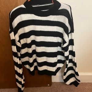 Shein striped sweater